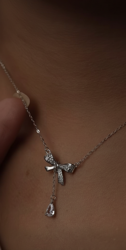 Celeste Bow Necklace