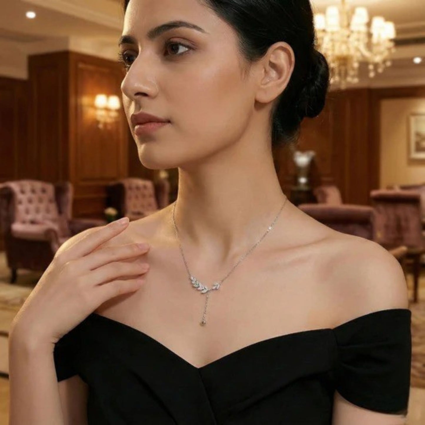 Confession Bow Necklace