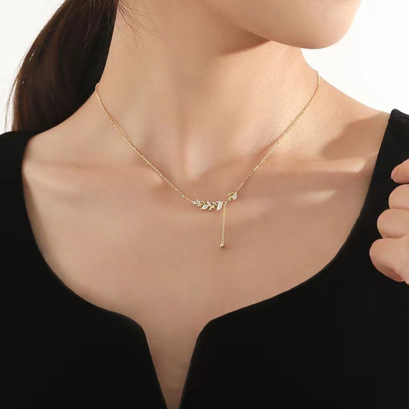 Confession Bow Necklace