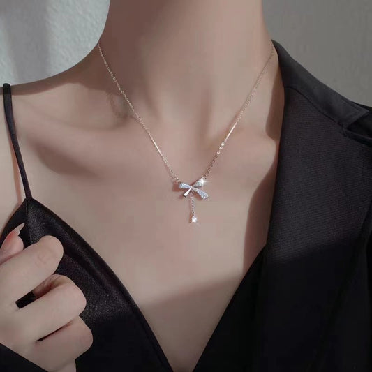 Celeste Bow Necklace